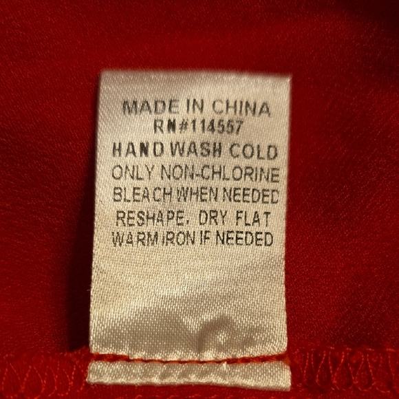 THML Blue and Red Mini Dress - Picture 12 of 14